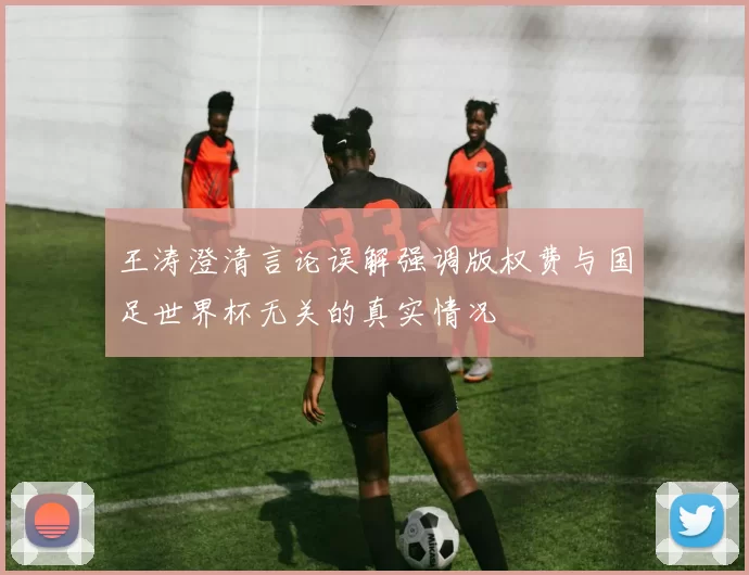 王涛澄清言论误解强调版权费与国足世界杯无关的真实情况